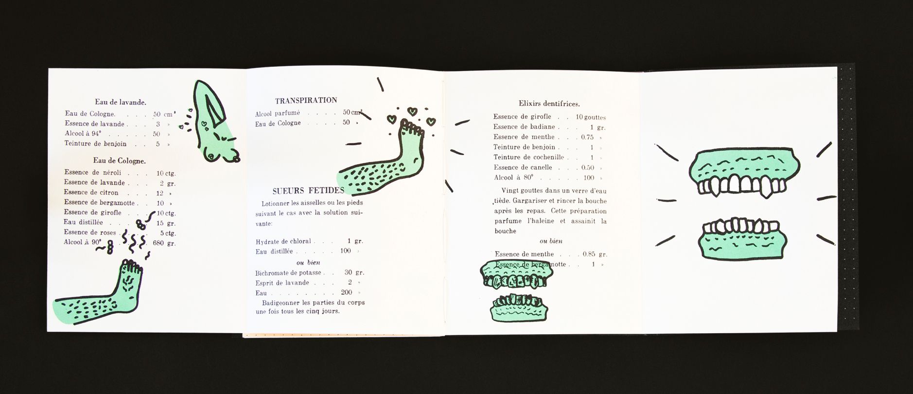 Chapitre sur l'hygiène avec recettes.